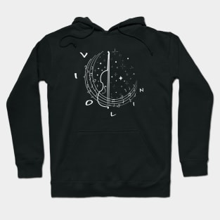 Violin Music Notes Hoodie